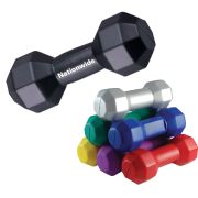 Personalised Stress Ball Dumbells for Marketing Giveaways