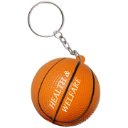 Promotional Stress Basketball Keyring for Event Merchandise