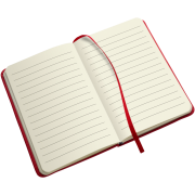 The inside pages of the Soft Feel Pocket Notebooks from Total Merchandise
