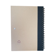 Promotional gift notebooks for stationery gifts with black sleeve