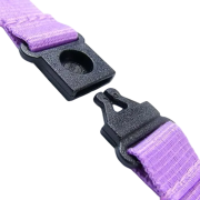 Safety Break Release for Custom Printed 10mm Polyester Lanyards from Total Merchandise