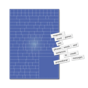 Promotional A4 Magnetic Word Games for Marketing Merchandise