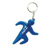 Promotional Runner Stress Keyring for Fitness Merchandise