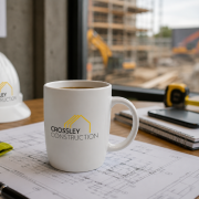 Lifestyle image of the Darwin Mugs by Total Merchandise