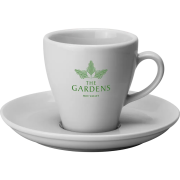 Promotional Torino Cup and Saucer Printed with Your Logo from Total Merchandise