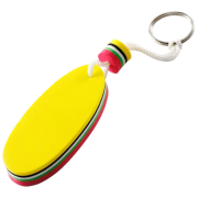 Custom engraved Oval Foam Floating Key Holder in various coloured foam from Total Merchandise