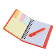 With your artwork printed on the front cover, a branded notebook offers awareness for your business