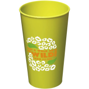 Arena Plastic Cups in Lime