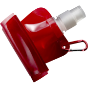 Custom 420ml Folding Bottles available folded up tight for easy transport from Total Merchandise