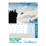 Printed A4 Traditional Wall Calendars for any office