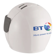 Custom Branded Crash Helmet Shaped Stress Balls for Office Advertising
