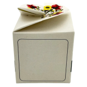 Branded Tiny Terracotta Cubes with Wildflower Seeds Ready for Printing by Total Merchandise
