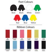 Football Ribbon Logobugs