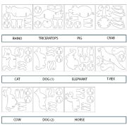 Foam Animal Puzzles