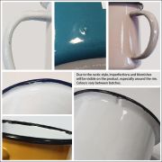 Custom 10oz Premium Enamel Mugs in from Total Merchandise