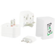 Custom travel adaptors for holiday campaigns