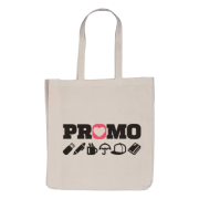 Promotional 10oz Canvas Tote Bags printed with company logo