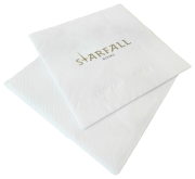 Custom branded napkins for events