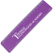 Promotional 15cm Recycled Flexi Rulers with logos
