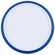 Branded plastic Non Slip Coasters  in White/Blue printed with your logo by Total Merchandise