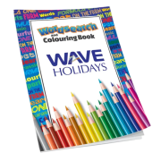 A4 4 Side Colouring Booklets