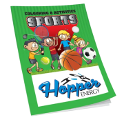 A4 4 Side Colouring Booklets