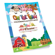 A4 4 Side Colouring Booklets