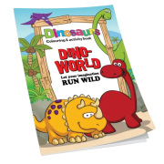 A4 4 Side Colouring Booklets