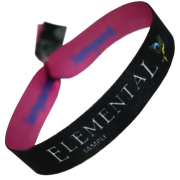 Corporate branded wristbands for charity giveaways