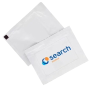 Custom Printed Lemon Scented Wet Wipe Sachets with Branding from Total Merchandise