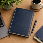 Lifestyle image of the A5 Daily Colombia Diary by Total Merchandise