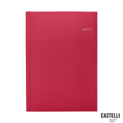 A5 Matra Daily Diaries in Ruby Red