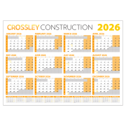 A2 Wall Planners in White