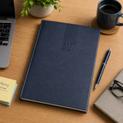 Lifestyle image of the A4 Tucson Daily Diary by Total Merchandise