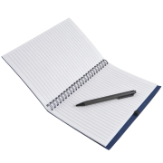 A5 Recycled Card Notebook and Pen