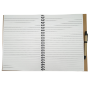A4 Recycled Card Notebook and Pen