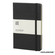 Pocket Moleskine Hardback Ruled Notebook in Black