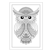 A4 Stress Relief Colouring Books