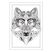 A4 Stress Relief Colouring Books