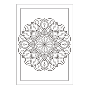 A4 Stress Relief Colouring Books