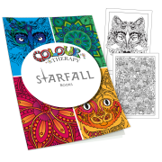 A4 Stress Relief Colouring Books in White