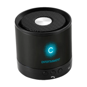 Aluminium Bluetooth Speakers in Solid Black