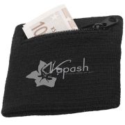 Promotional Sweatbands with Zip with a transfer printed logo from Total Merchandise