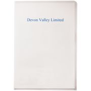 A4 Copy Safe Letter Files in Clear