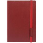 Promotional A5 Cambridge PU Notebooks in red available from Total Merchandise
