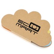 Promotional Cloud Sticky Note Booklets for Office Marketing