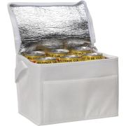 Small Fold Away Cool Bags in White