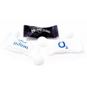 Branded mints for hotel merchandise