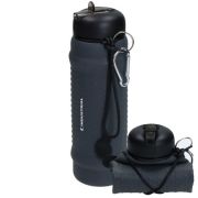 Promotional 600ml Folding Silicone Sports Bottles for Events