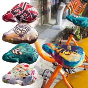 Branded Full Colour Polyester Bike Seat Covers Printed All Over from Total Merchandise